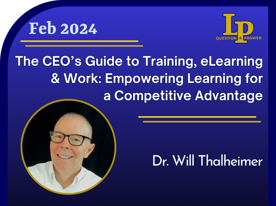 Card with link to recording of Feb 2024 LP Question & Answer - Thalheimer 